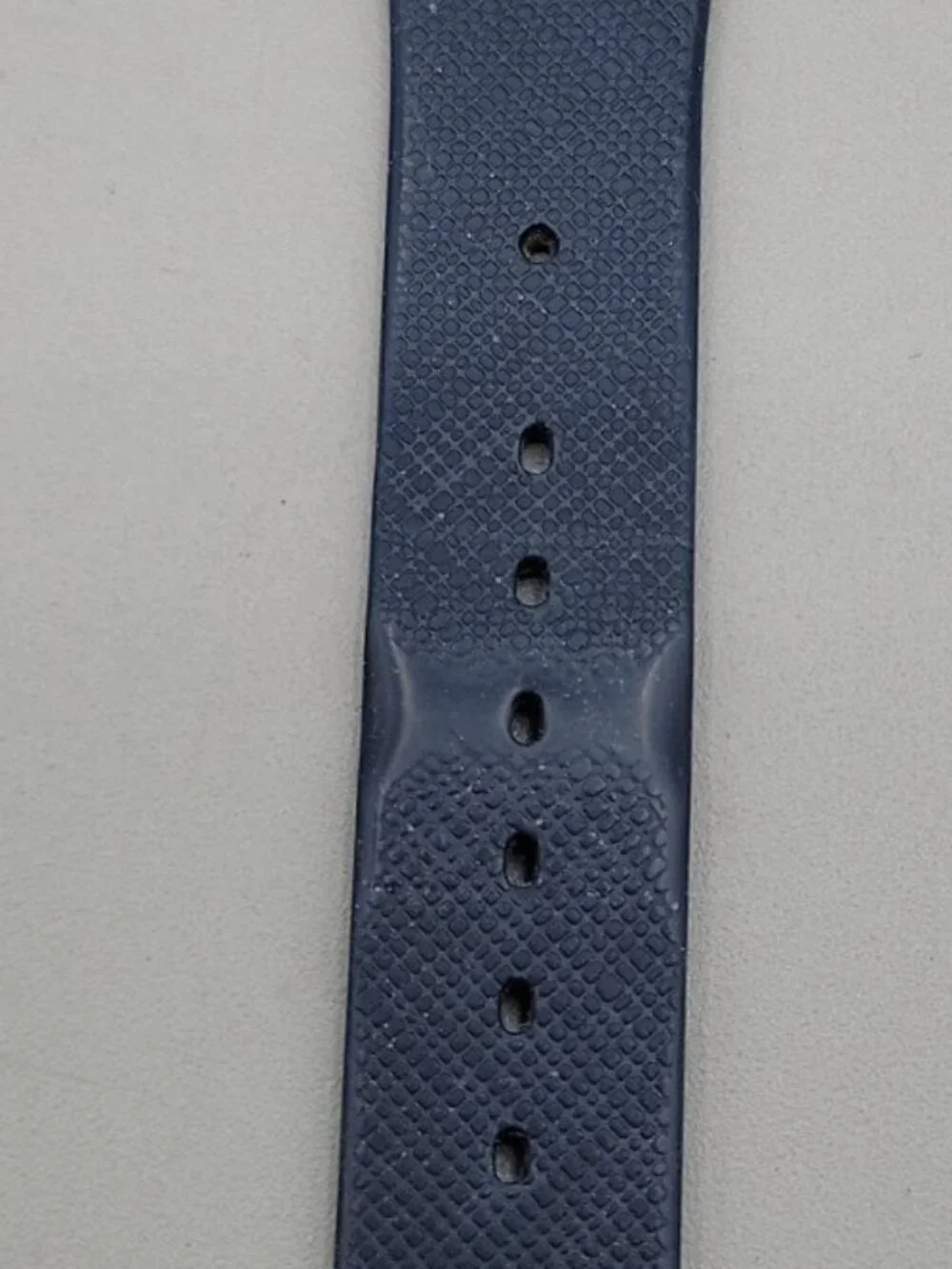 Vintage Swatch Gent Just Blue GN715 (2001) Swiss Quartz Watch Day/Date 34mm 7.5
